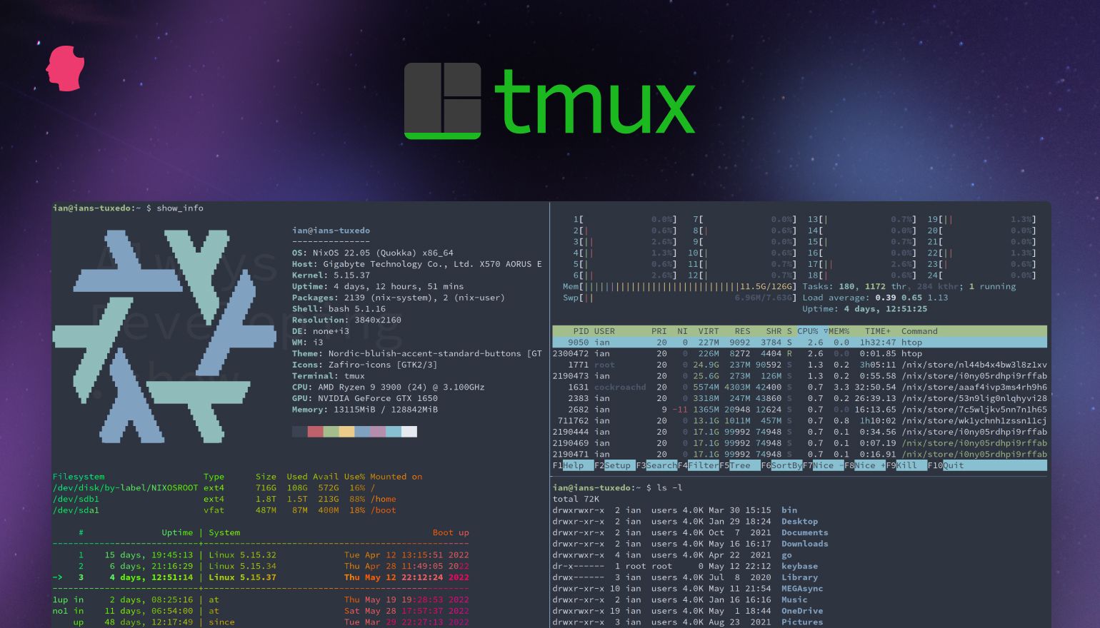 Tmux 环境下的 Shell 配置隔离问题与解决方案